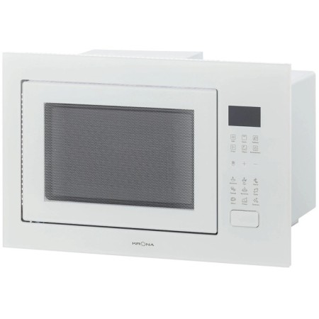 Built -in microwave oven Krona Rein 60 WH, 900 W, 25 l, 8 modes, grill, white-1