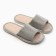 Men's slippers with an open nose, size 44-45, color gray color