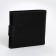 Women's wallet on the button, Textura, black color