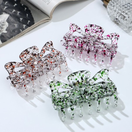 Hair crab "Betul" Wings, 9 cm, mix-1