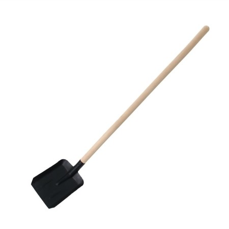 Speech shovel, l = 141 cm, with stiffness ribs, wooden stalk 1 grade, mix-3
