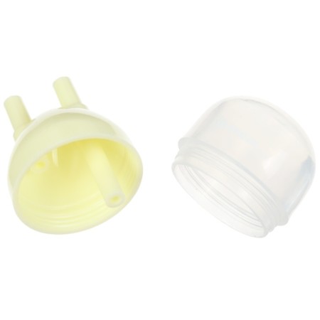 Children's nasal aspirator, with a diverted pipe, the color is light yellow-8