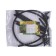 Builder, d = 80 cm, h = 50 cm, leg d = 2 cm, plastic, black, "currant +"