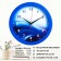 Wall watches, D-28 cm, interior, classic, "waves", silent