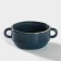 Porcelain broth BLU REATTIVO, 300 ml, D = 11.5 cm, Blue color