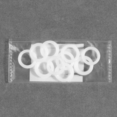 Cornice ring, d = 12/18 mm, white color-1