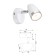 Lamp Kelly 6155-701 LED 1 x 4 W 3200K