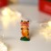 Souvenir Polystone "Boby Karamel on the lawn" MIX 4x2x1.8 cm