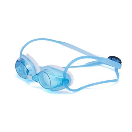 ATEMI N401 swimming glasses, silicone, blue