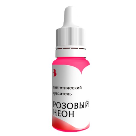 Synthetic, liquid, pink neon, 10 g dye-1