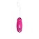 VIBROYAICO with pulsating balls Jos Circly, silicone, pink, 9 cm