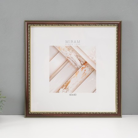 Photo frame Plastic "Mira" 40x40 cm Wenge (plastic screen)