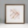 Photo frame Plastic "Mira" 40x40 cm Wenge (plastic screen)