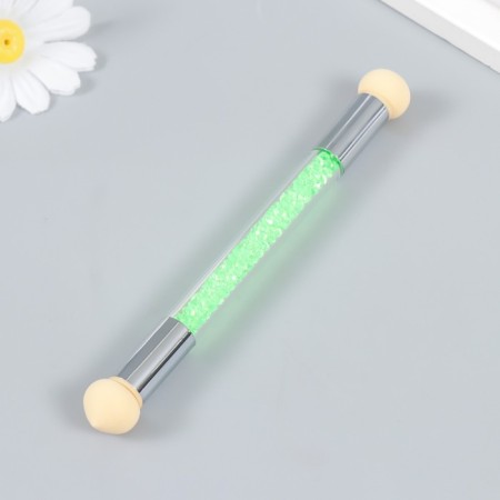 Tool for drawing "Brush-sponge with interchangeable nozzles" set of 1+4 pcs-4