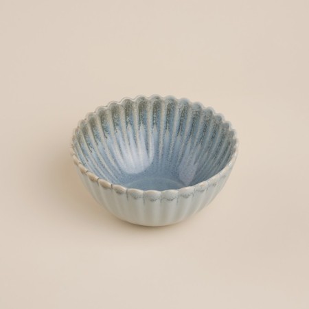 Porcelain SL Home "Echo Crete", 720 ml, d = 16 cm, blue color-4