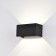 Street lamp Mantra Davos, Led, 2200lm, 3000k, 200x100x100 mm, matte black color