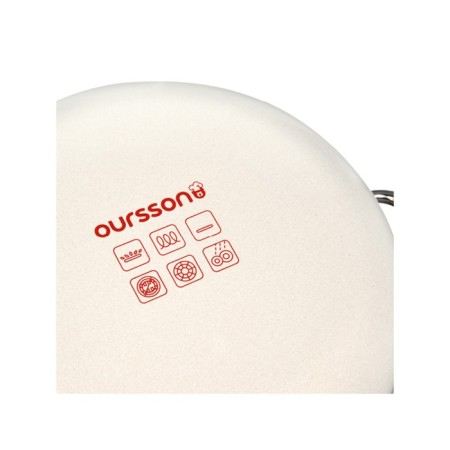 Pan with a lid, pearl color, d = 18 cm-5
