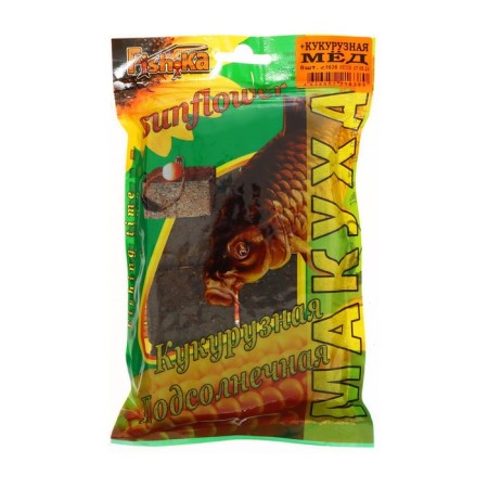 Makukha corn and sunflower, pressed, honey, 8 pcs.