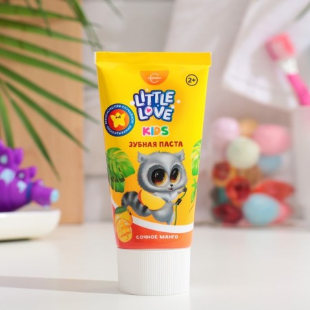 Baby toothpaste Little Love juicy mangoes 2+, 62 ml-1