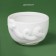 Saladnik New Year's share "Cute snakes", D = 10.2 cm, white color