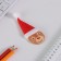 New Year of the setting icon with a cap d = 35 mm "deer" 6.5x11 cm