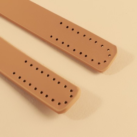 Handles for bag, pair, 52 ± 2 × 2 cm, beige color-2