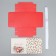 Folding box "Bullfires", 15 x 15 x 15 cm, new year