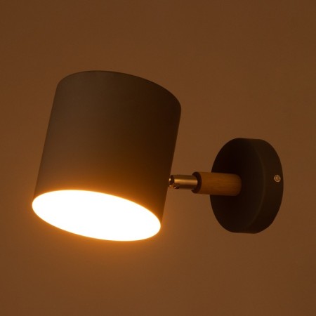 Bra "Svein" E27 40W gray 13x24x14 cm-2
