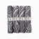 A set of napkins with decorative rings Ethel Eide 40x40 cm - 4 pcs, 100% HL, reps