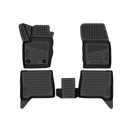 3D mats in the salon for Great Wall Poer King Kong 2022-, pickup, 4 pcs.