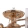 Darsy chandelier 5x40W E27 Gold Model: 2829735