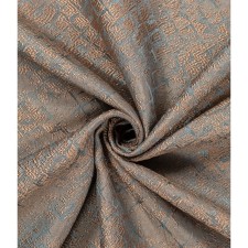 Nelson curtain, size 150x260 cm, blue color