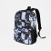 School backpack from textiles on lightning, 3 pockets, black color