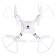 White Drone quadrocopter, white color