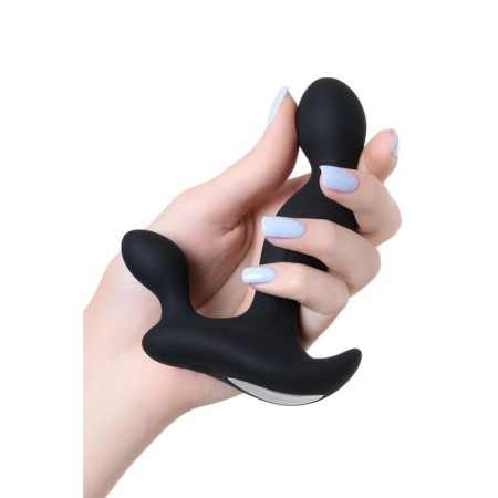 Toyfa Popo Pleasure Vela anal stimulator, black color-7