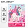 Color paper, A4, 16 sheets, 8 colors, non -stated, bilateral, on paper, 48 g/m², Minnie Mouse and unicorn