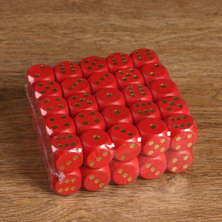 Player bones, 3 x 3 cm, packing 50 pcs-1