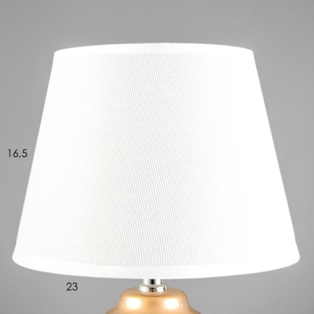 Virsavia table lamp E14 40W white-gold 22x22x39 cm Risalux-4