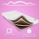 Mattress children's sleep factory "Pushinka", size 80x200 cm, height 7 cm, jacquard
