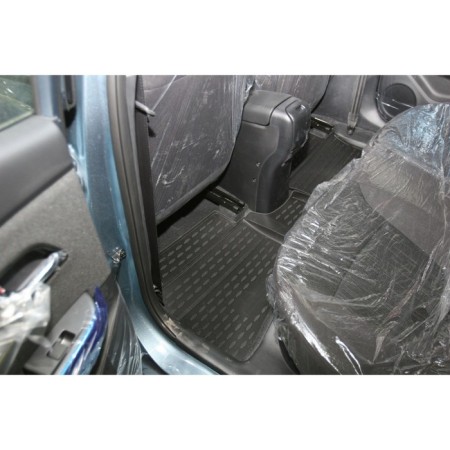 Rugs in Kia Rio Salon, 2011-2014, 2014-2016, 4 pcs. (polyurethane)-1
