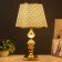 Mamby table lamp E27 40W gold 25x25x43 cm Risalux