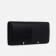Women's wallet on magnets, black color