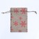 Gift bag from the canvases "Snowflakes", 10 x 14 cm