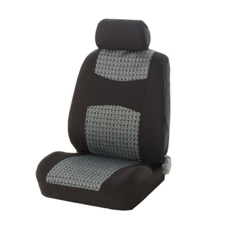 Autoshekhli universal Nova Bright, black with gray inserts, jacquard, 11 items-1