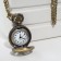 Pocket quartz clock "Bird with an arrow", on a chain of 80 cm