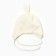 Baby hat, vanilla color, size 44-46 (9-12 months)