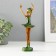 Polystone souvenir "Ballerina in a green pack" 22x8x6 cm