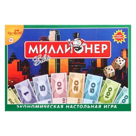 Board game "Millionaire Elit", firm box-1