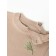 New Year. Jumper knitted baby i "spruce branches" growth 86-92 cm