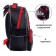 School backpack, 37 x 26 x 13 cm, ergonomic back, calligrata orth "machine"